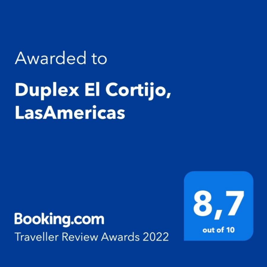 Duplex El Cortijo, Lasamericas プラヤ・デ・ラス・アメリカス エクステリア 写真